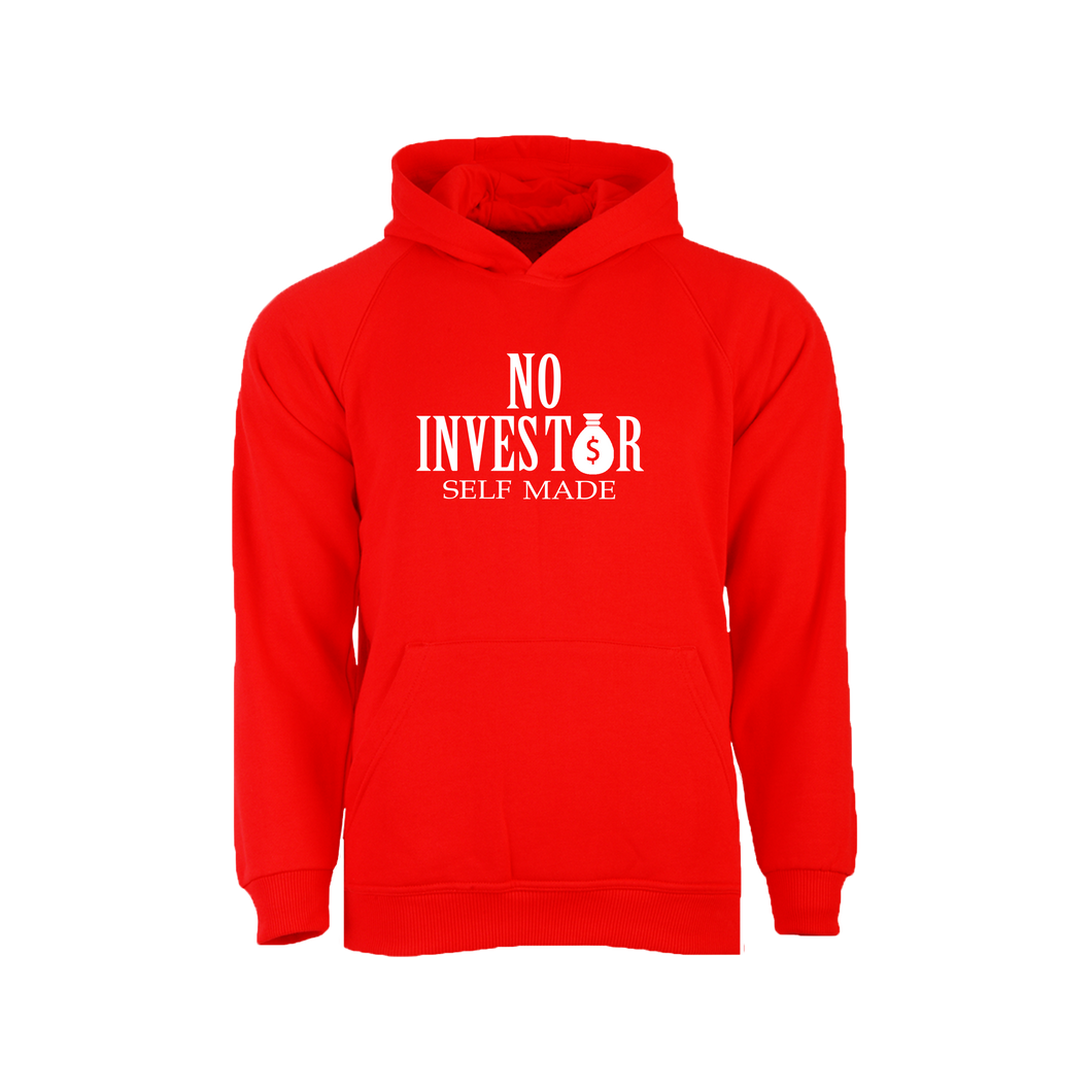 No Investor Hoodie (Red)