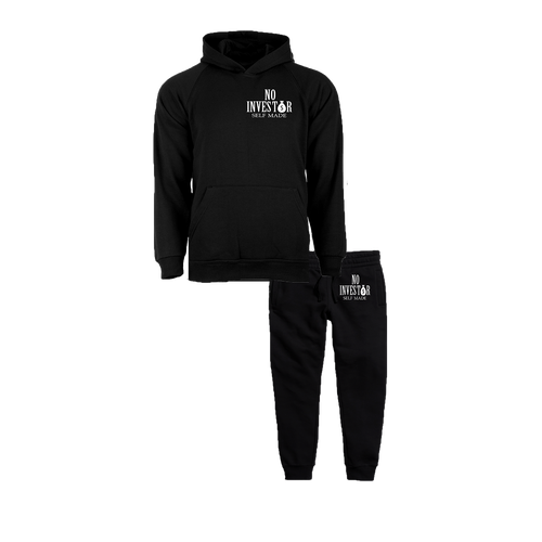 No Investor Sweat Suit Collection (Black)