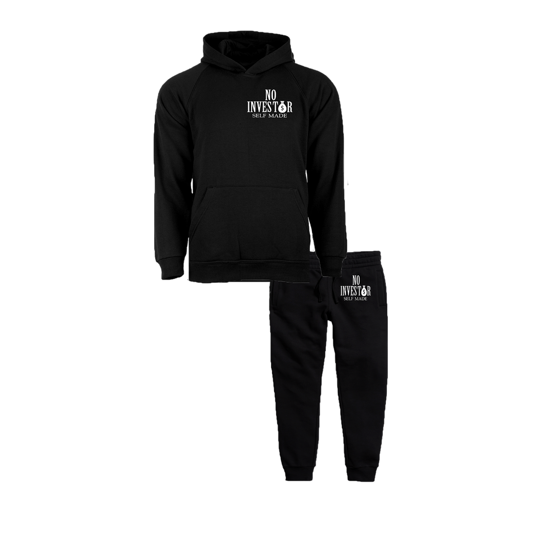 No Investor Sweat Suit Collection (Black)